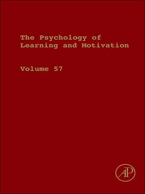 cover image of The Psychology of Learning and Motivation